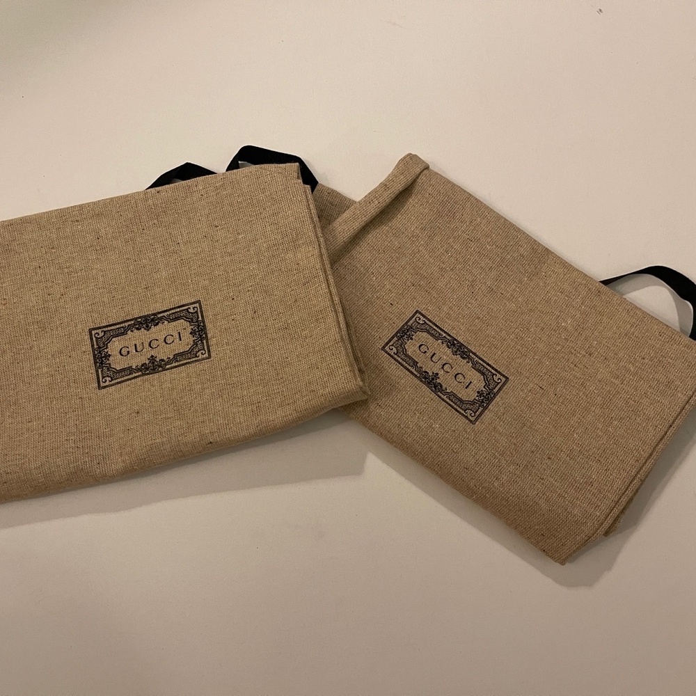 Gucci dust bags